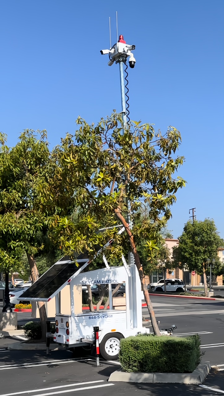 parking lot security camera protection